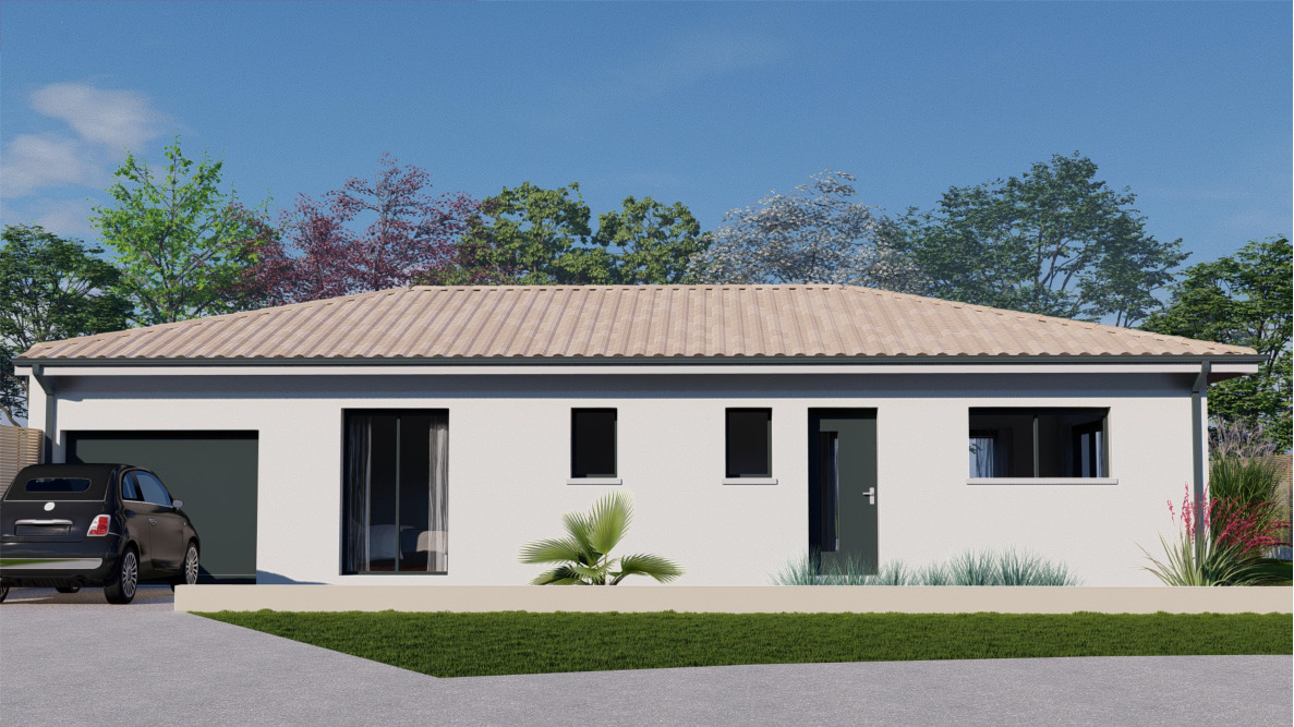 Image illustrative du produit : Maison 90m² Saint Caprais de Bordeaux