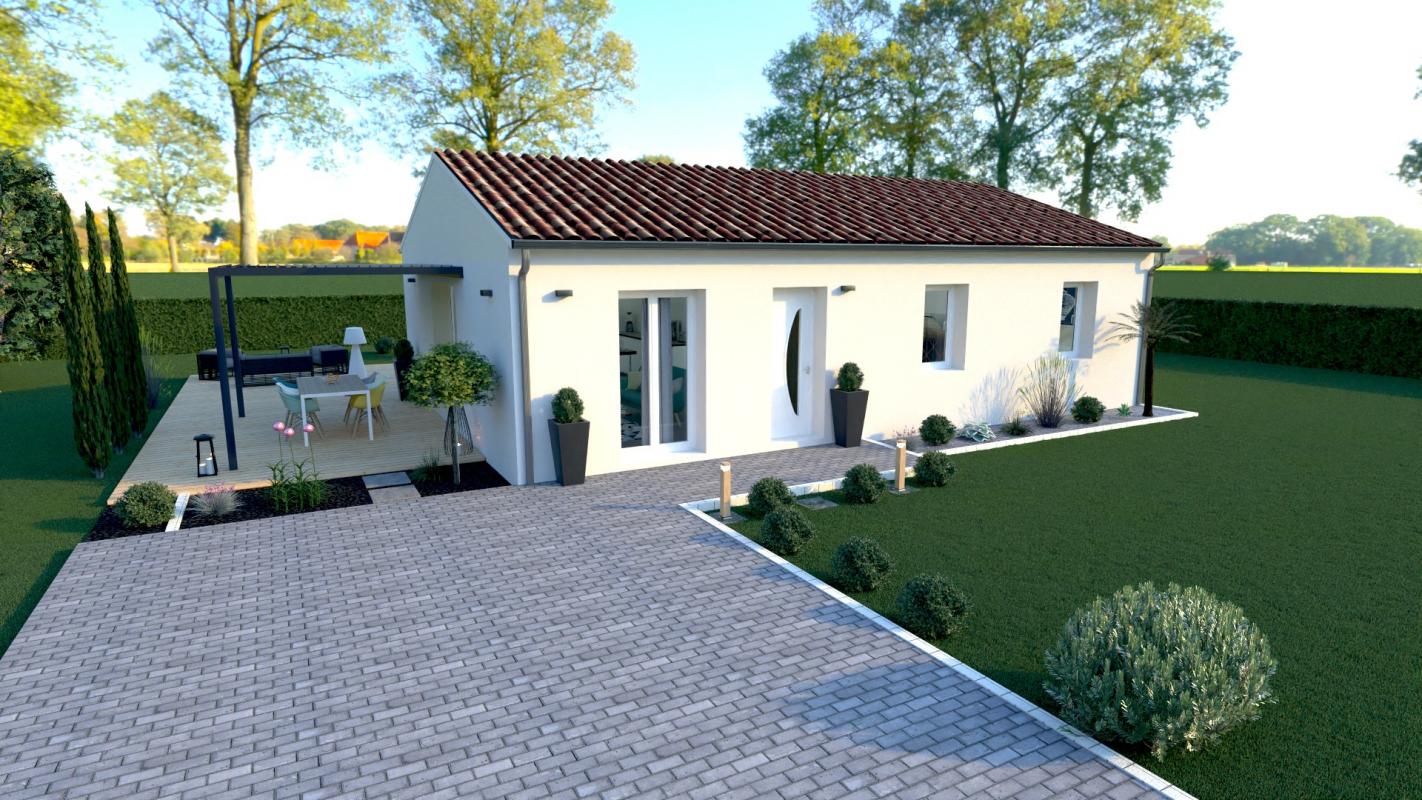 Image illustrative du produit : Maison neuve à Coutras pour 175500€ tous frais inclus!