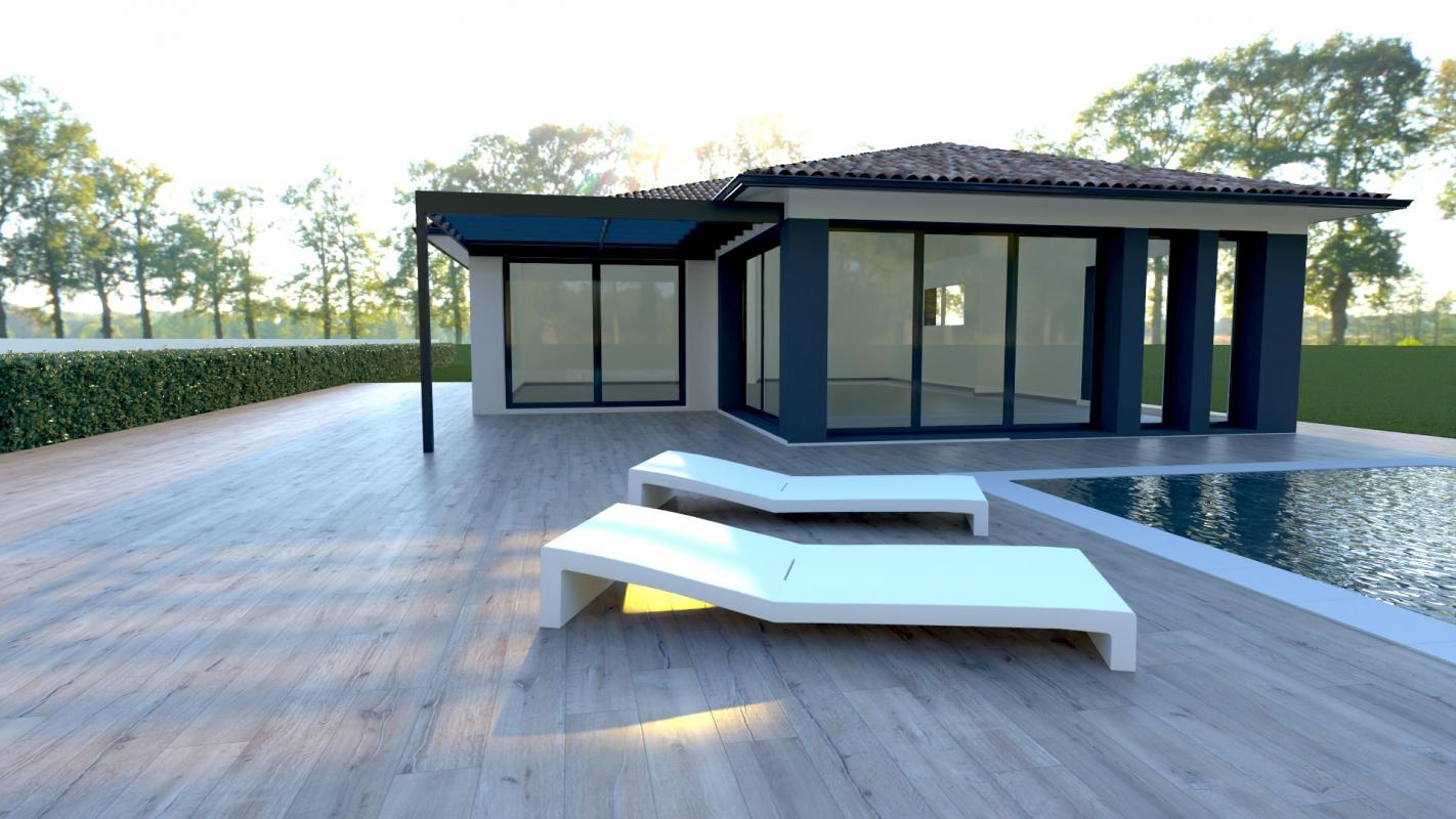 Image illustrative du produit : Maison neuve 150 m² – 4 chambres à proximité de Bordeaux (33)